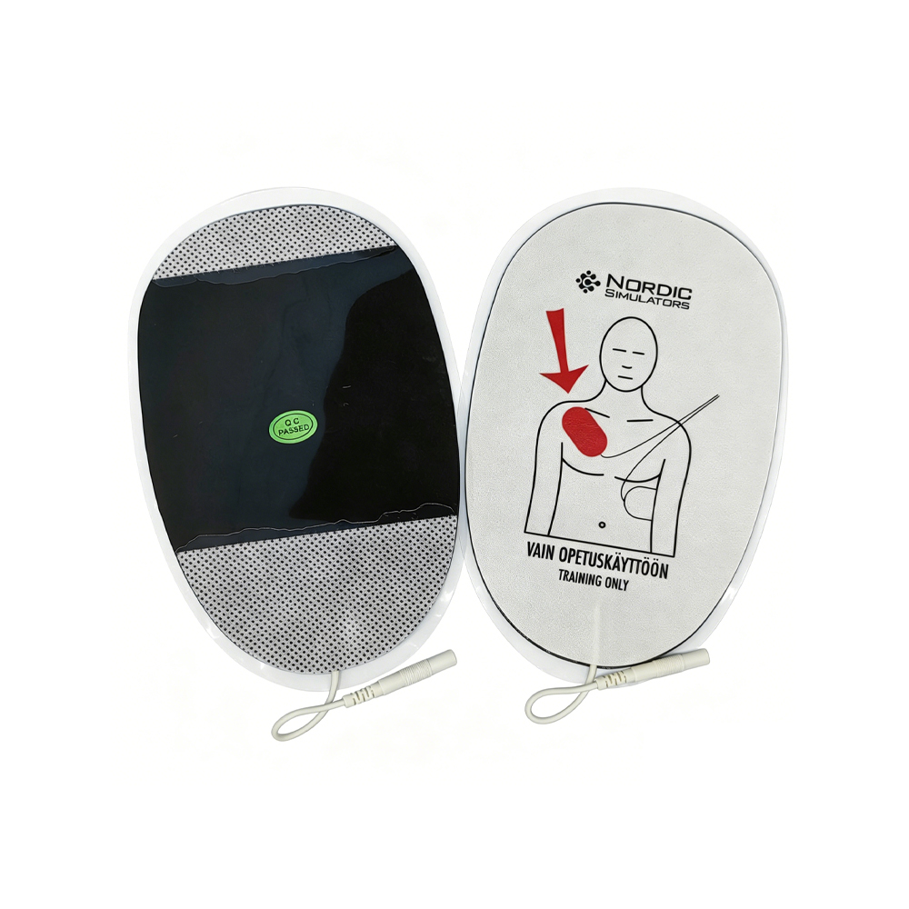 แผ่นอิเล็กโทรดสำหรับเครื่องกระตุ้นหัวใจ CPR (สำหรับการฝึกอบรมเท่านั้น)