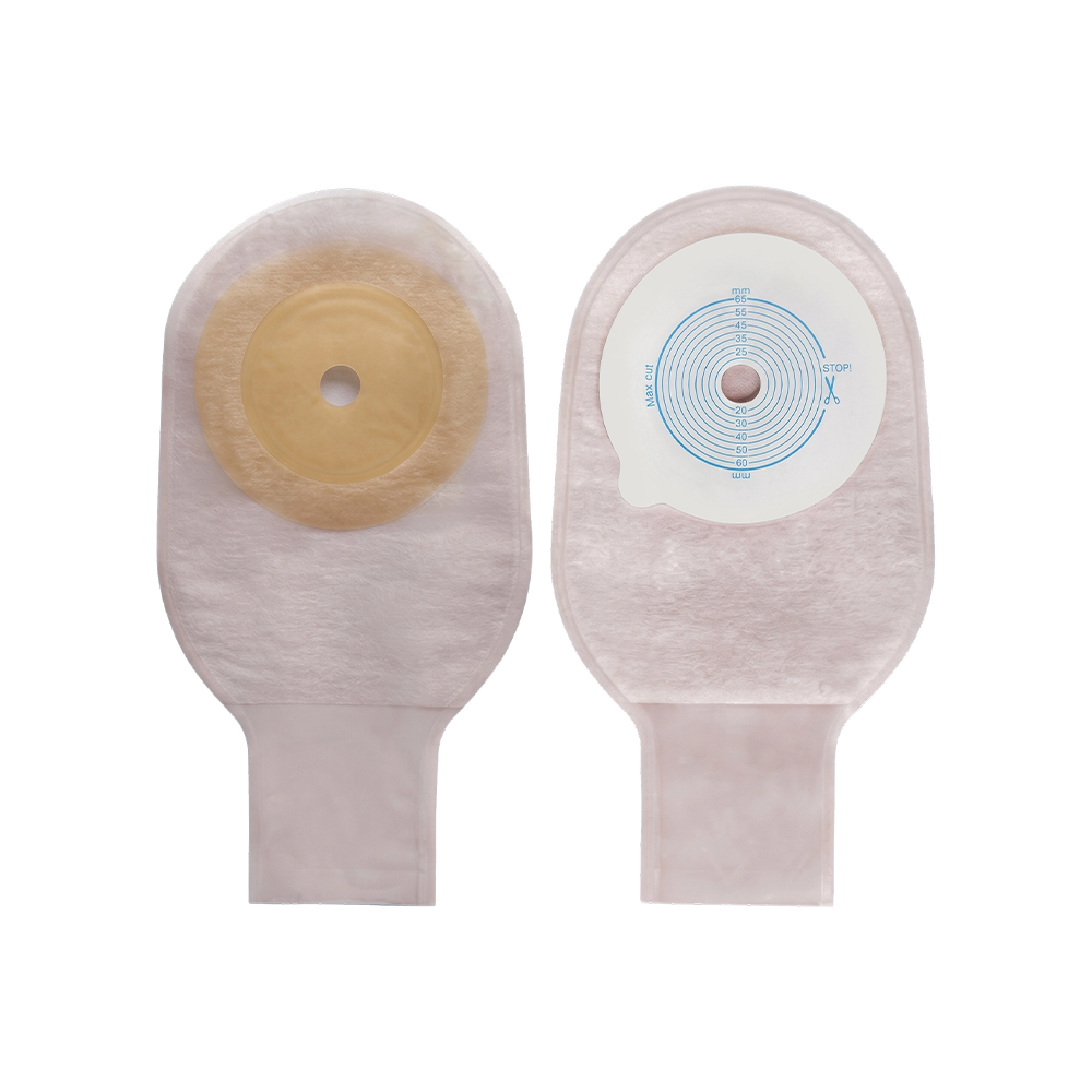 ชิ้นเดียว/สองด้านไม่ทอชั้นนอกแคลมป์ซีลถุง Ostomy